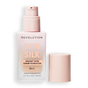 Revolution Beauty London front packaging showing label and shade F5NW, clear view benefit