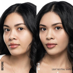 Revolution Beauty London multiple skin swatches showing buildable coverage options