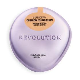 Revolution Beauty London on vanity in morning routine showing radiant skin result