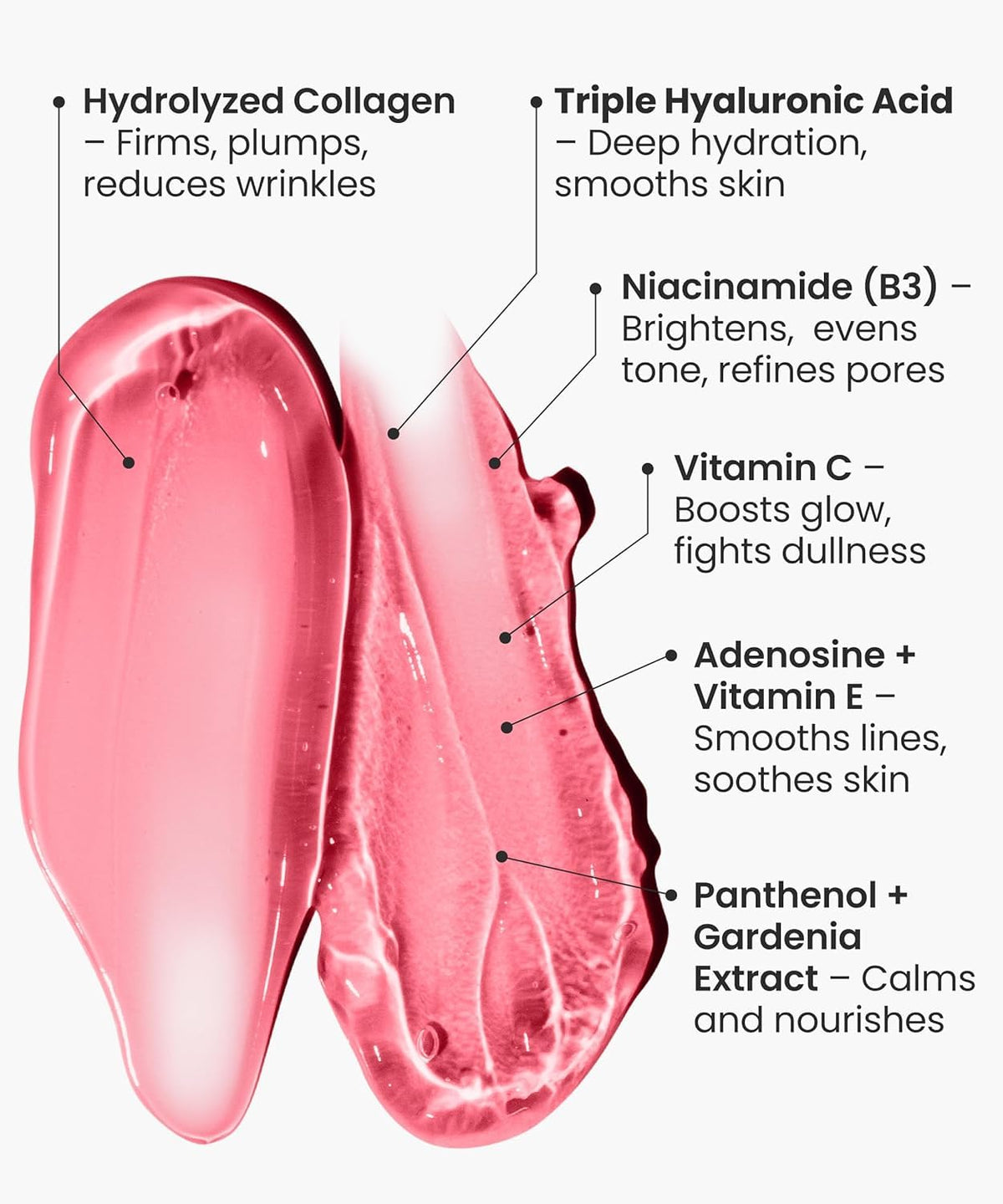REVOMADIC ingredient label detail showing actives and transparency