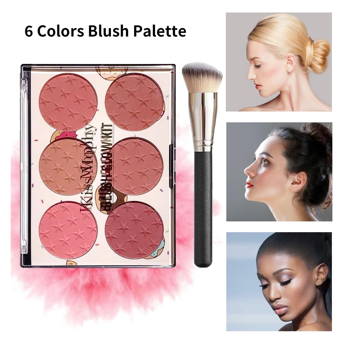 RevoNext product in use applying eyeshadow and mascara for a finished look