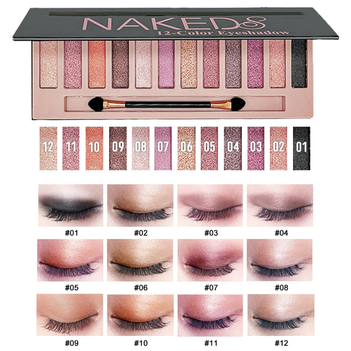 RevoNext array of lipsticks and glosses demonstrating colour variety for all occasions
