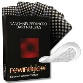 RewindGlow front packaging showing product benefits and 4 pairs