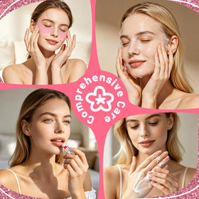 RFENLY facial mask single sheet laid flat showing serum soak