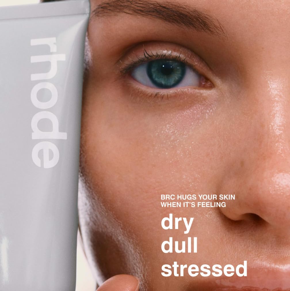 Rhode barrier cream texture close-up highlighting smooth, rich hydration