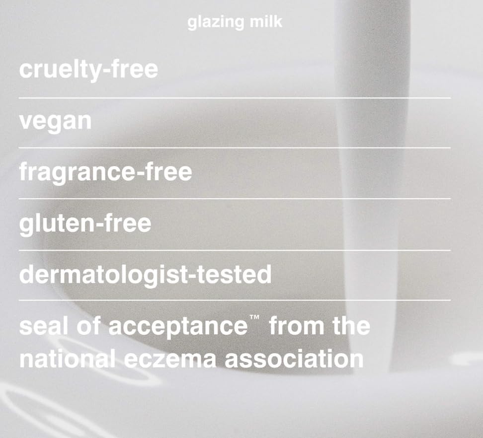 Rhode Glazing Milk staged on bathroom counter demonstrating daily routine convenience and glow