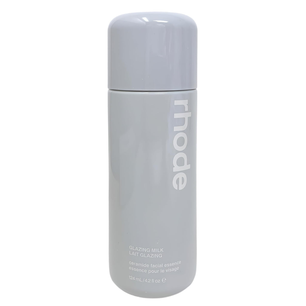 Rhode texture closeup of milky essence demonstrating lightweight hydration and smooth finish