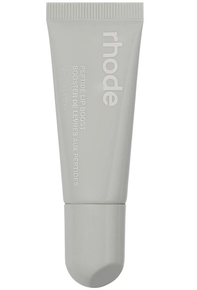 Rhode lip boost front jar showing clean packaging and benefit of hydration