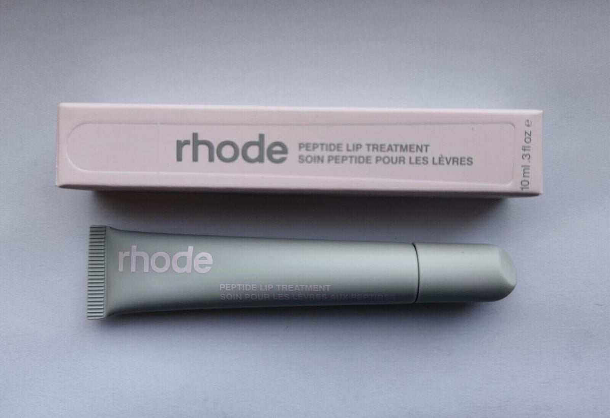 Rhode front packaging showing Watermelon Slice tube and glossy benefit