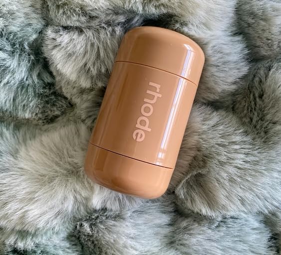 Rhode creamy texture close-up demonstrating smooth blendability and natural finish