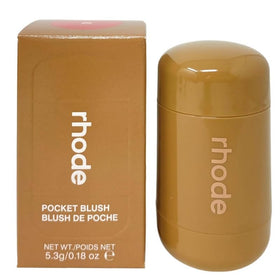 Rhode pocket blush creamy texture close-up demonstrating smooth blendability