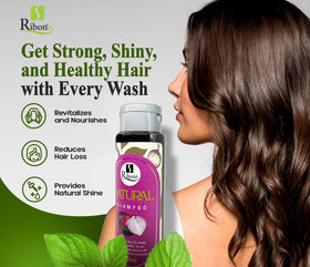 Ribon's shampoo foam texture close-up demonstrating gentle lather and effective cleansing