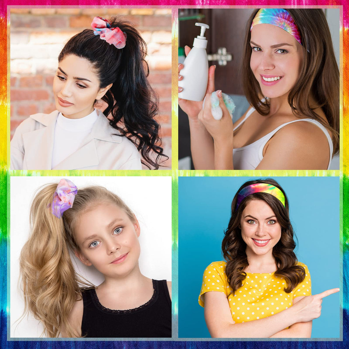 Riceshoot bow hair tie detail highlighting soft fabric and decorative option