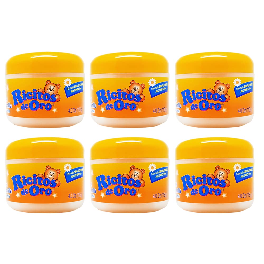 Ricitos de Oro front packaging showing chamomile gel and benefits