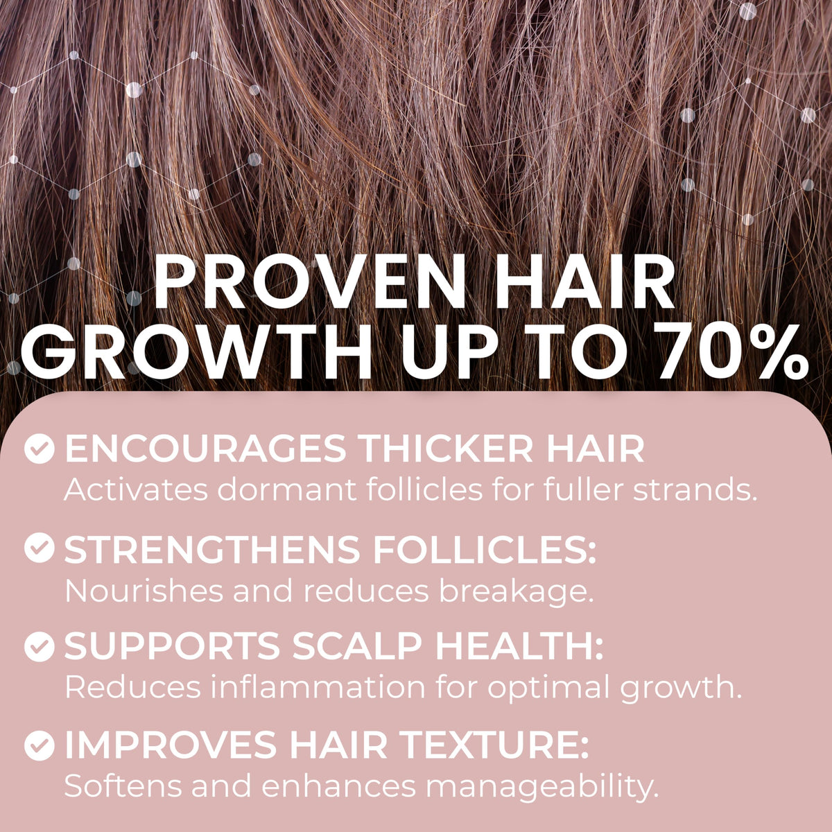 Rida Hair Research Institute label close-up showing ingredients and directions