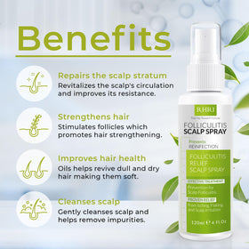 Rida Hair spray nozzle close-up for precise direct application benefit