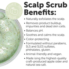 Rida Hair Research Institute applying scrub to scalp demonstrating deep-clean benefit