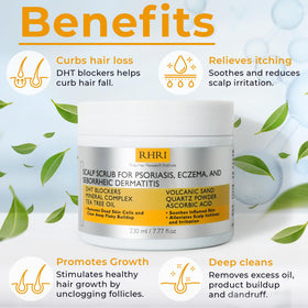 Rida Hair Research Institute scalp massage demonstration for clearer roots