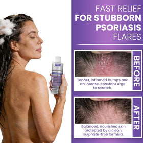 Rida Hair Research Institute label close-up showing key actives and biotin