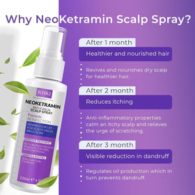 Rida Neoketramin size comparison bottle in hand, shows travel-friendly convenience
