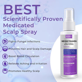 Rida Neoketramin texture on hand, displays lightweight non-greasy finish benefit