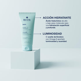 Rilastil 200 ml size in hand to show scale and travel-friendly volume