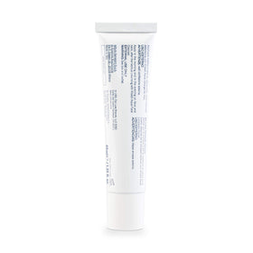 Rilastil gel-cream texture swatch on skin highlighting lightweight, fast-absorbing hydration