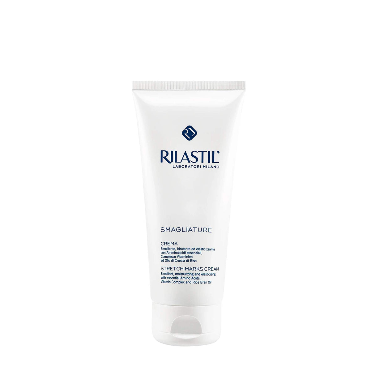 Rilastil front packaging showing product label and size, clear protective benefit