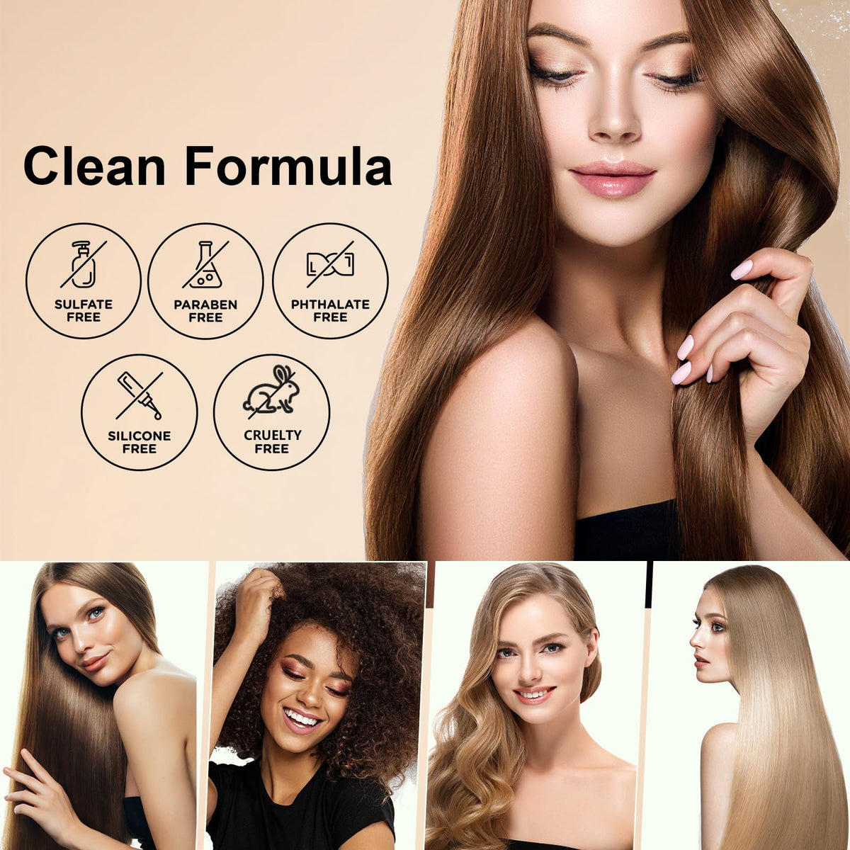 Rinready label ingredients detail highlighting batana, rosemary, and biotin for informed purchase