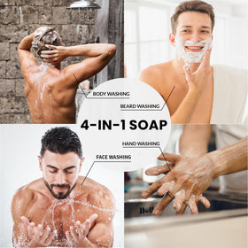 Rinse & Robust close-up walnut scrub texture revealing exfoliating particles for smooth skin