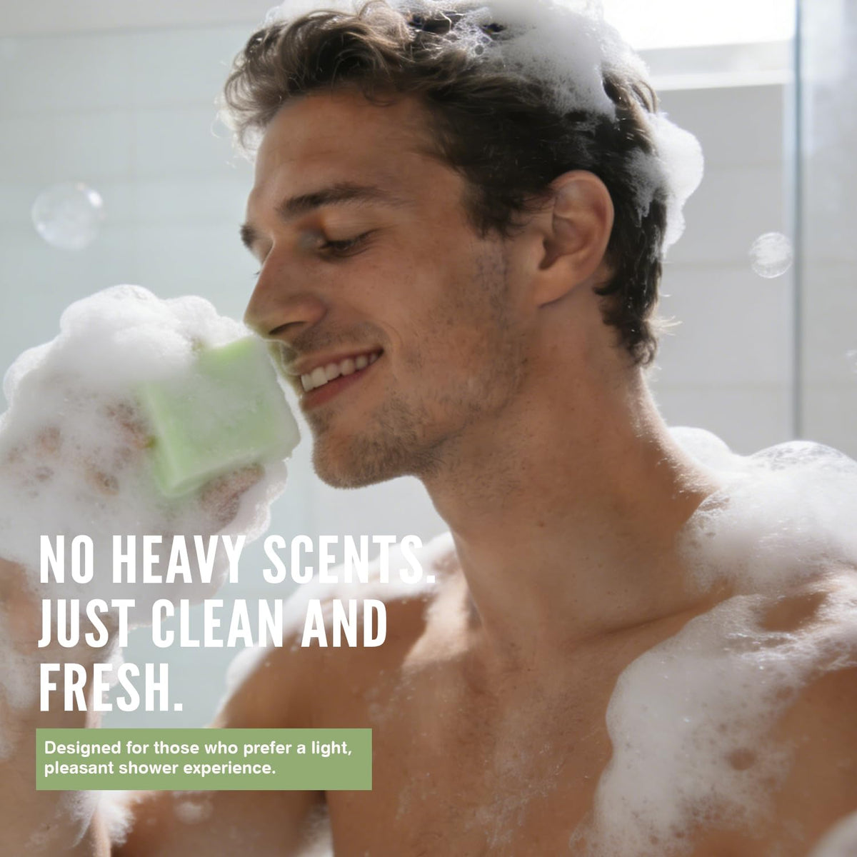 Rinse & Robust ingredient label reading tea tree and shea butter for natural nourishment