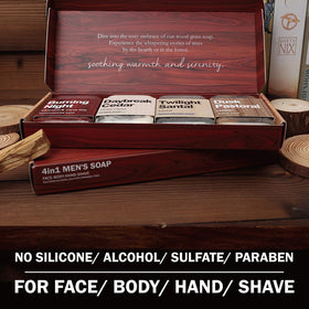 Rinse & Robust used for shaving demonstrating smooth lather and better glide