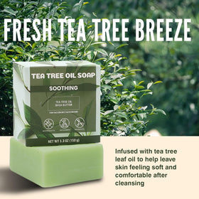 Rinse & Robust soap producing rich lather in shower to cleanse and refresh skin