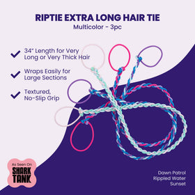 Rip Tie close knot detail highlighting smooth nylon and no snags