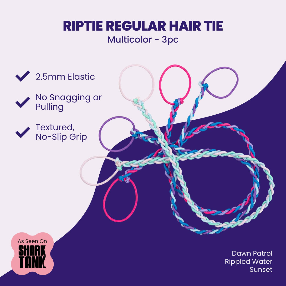 Rip Tie close-up nylon texture highlighting smooth snag-free surface