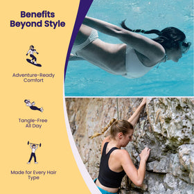 Rip Tie detail showing seamless connector free of metal avoiding snags