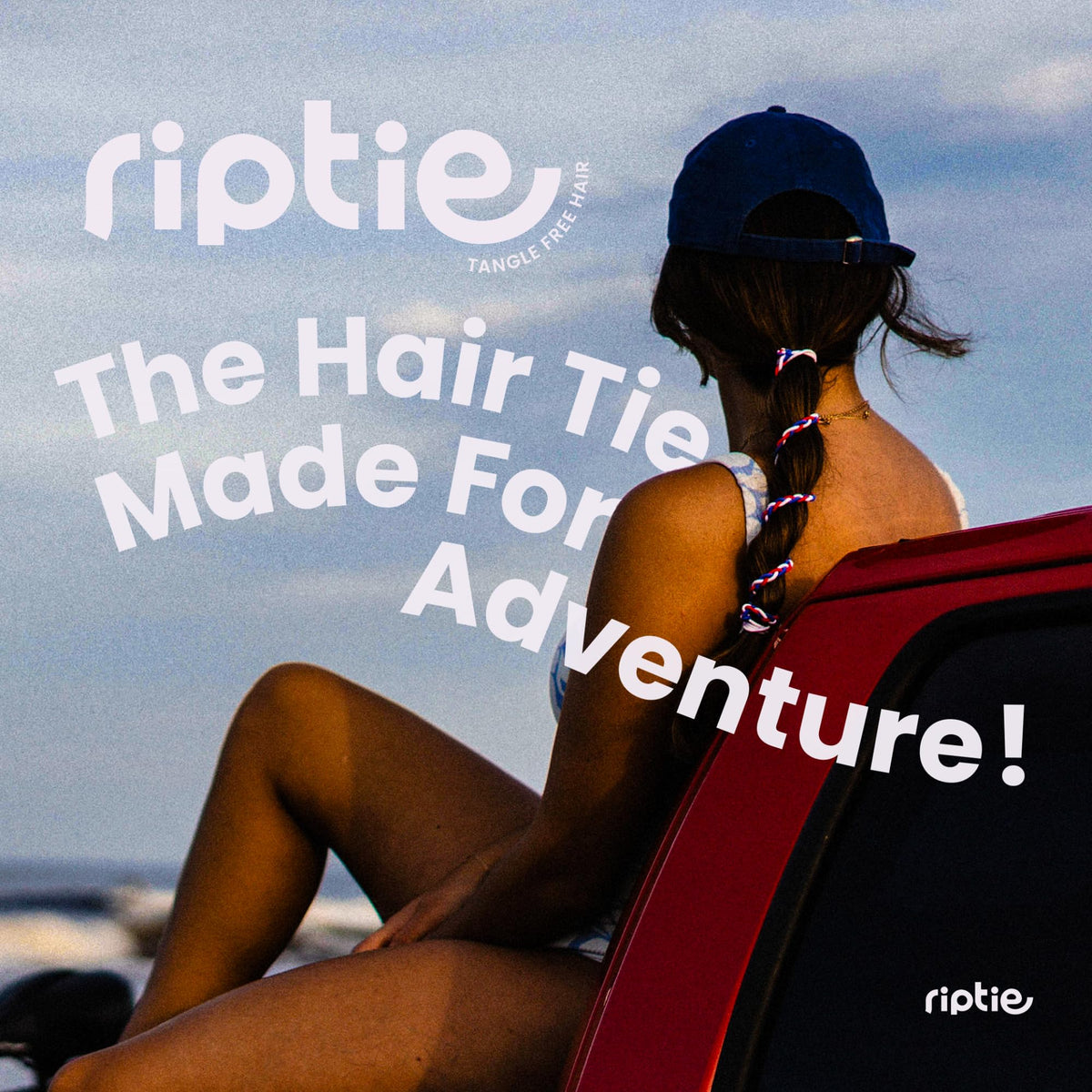 Rip Tie packaging interior showing ethical production and handcrafted quality