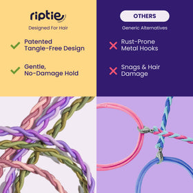 Rip Tie on wrist demonstrating portability and quick-access benefit