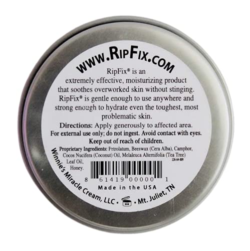 RipFix balm texture close-up showing smooth salve consistency for fast application