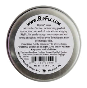 RipFix balm texture close-up showing smooth salve consistency for fast application