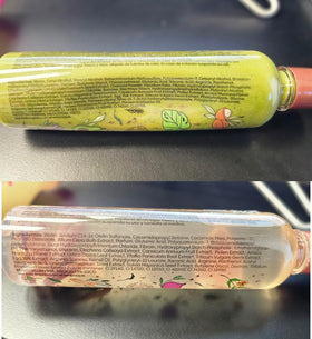 Ritual Botanico before and after hair comparison showing improved strength