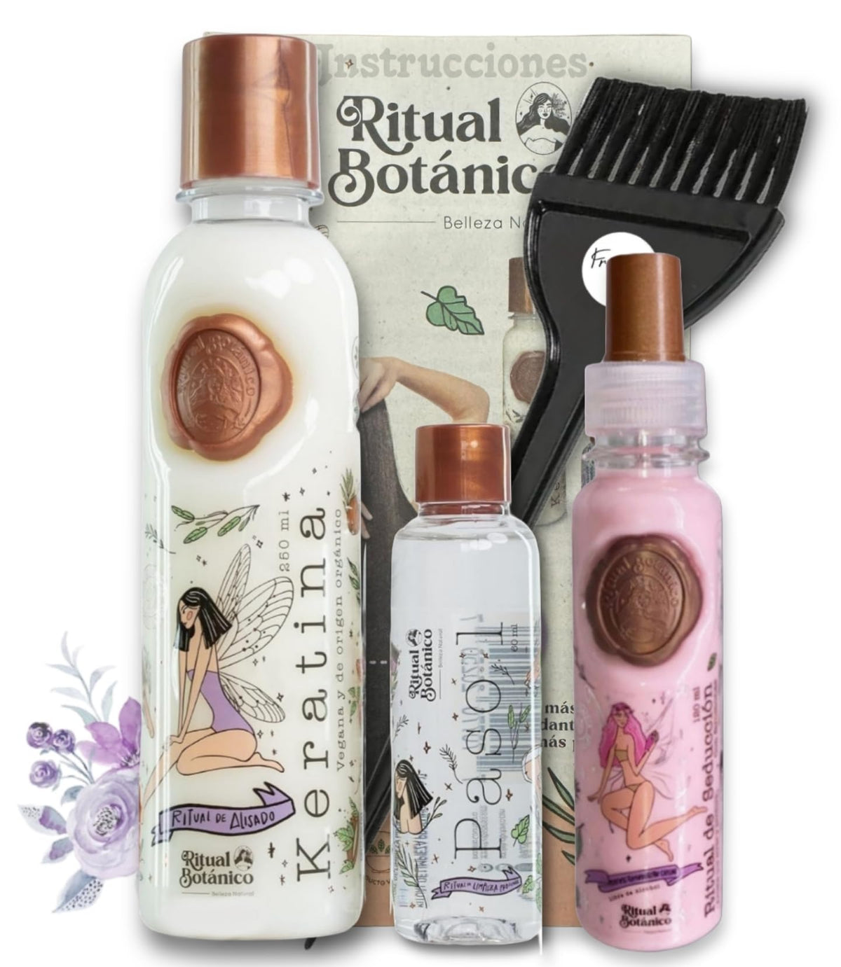Ritual Botanico front packaging showing kit contents and benefits