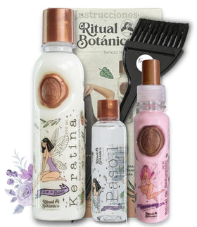 Ritual Botanico front packaging showing kit contents and benefits