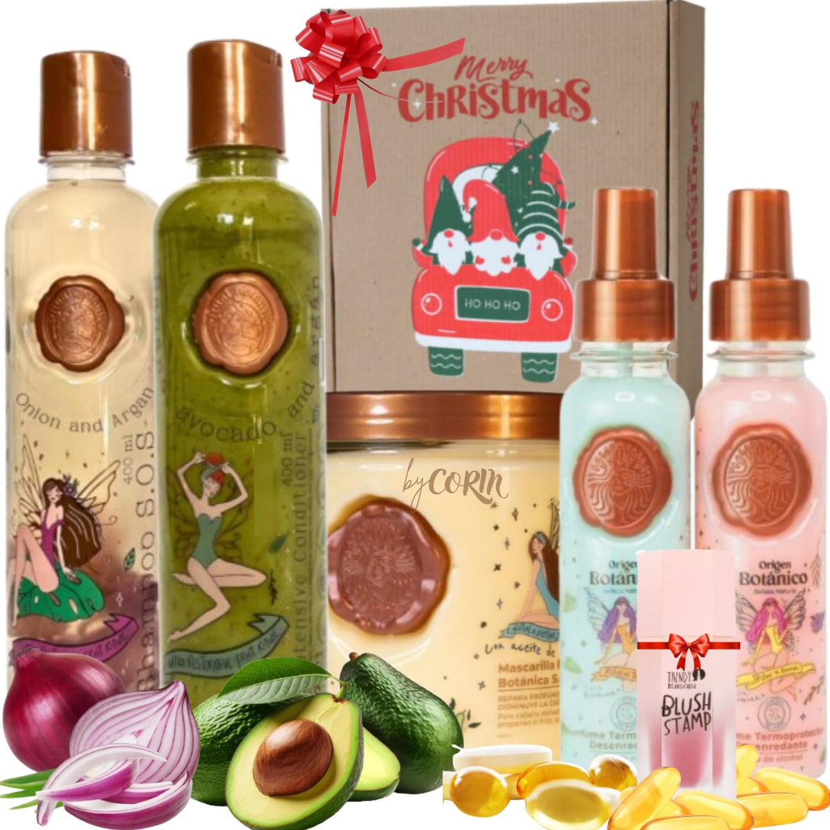 Ritual Botanico kit front packaging showing all five products and gift box benefit