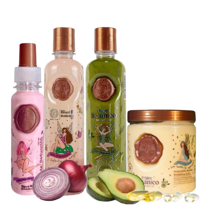 RITUAL BOTANICO front packaging showing all four products and repair focus