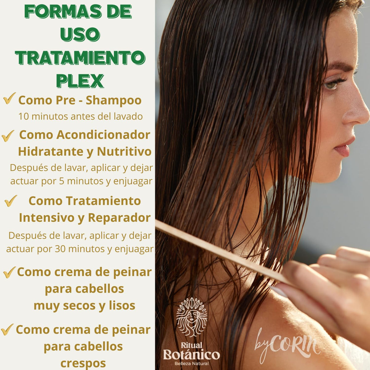 Ritual Botanico displayed in a bathroom lifestyle scene conveying salon-quality results