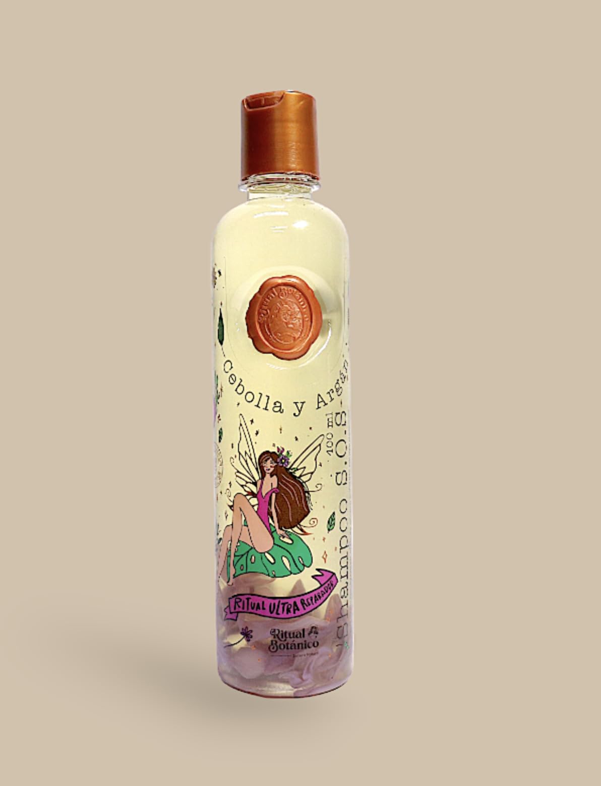 Ritual Botanico shampoo foam texture closeup showing gentle lather and nourishing feel