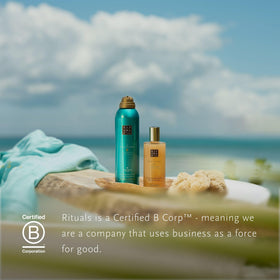 RITUALS packaging label showing ingredients and product information