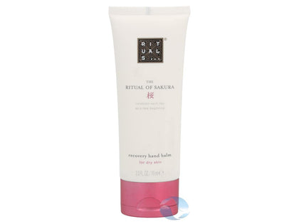 RITUALS hand balm front tube showing size and nourishing benefit