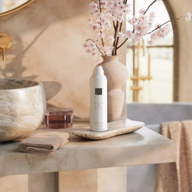 RITUALS sakura pump detail demonstrating easy dispensing and controlled use